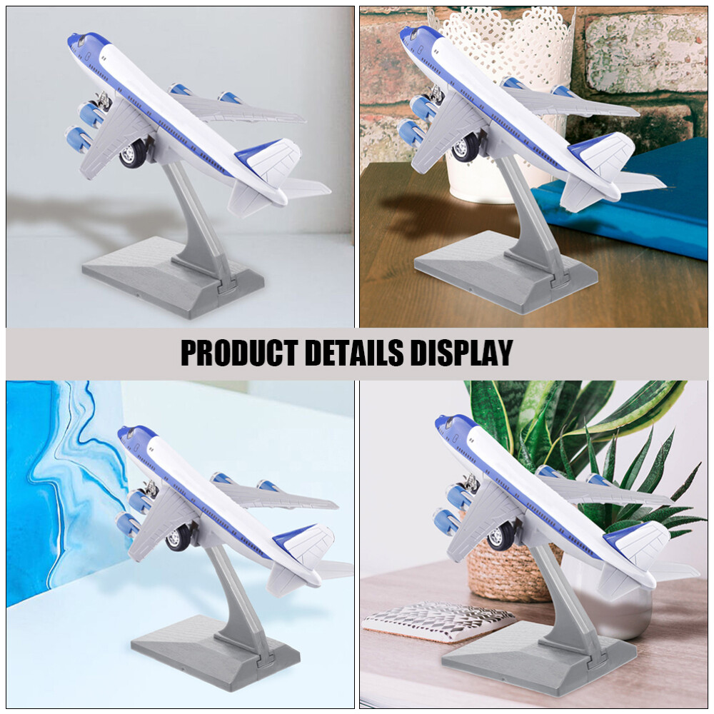 3Pcs Aircraft Model Stand Plastic Display Shelf Plane Airplane Holder Base