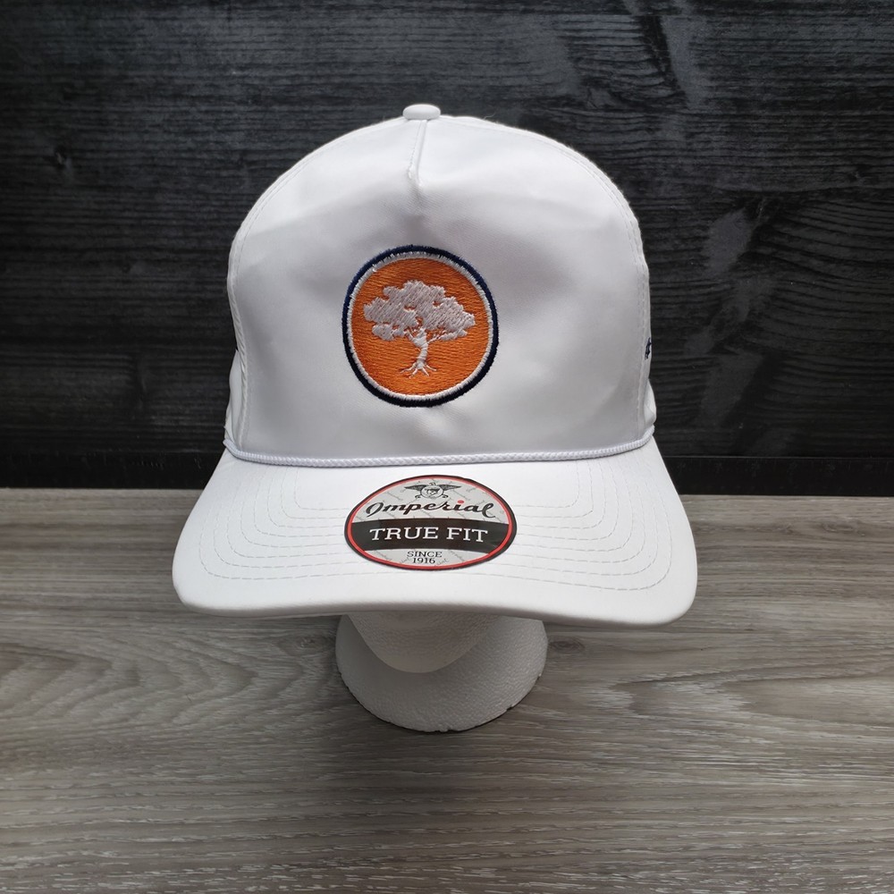 Imperial Golf Hat White - SNAPBACK!