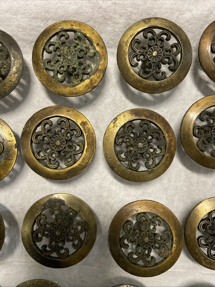 33 Japan Made Vintage Cabinet Knobs Door Pulls Drawer. (C1)