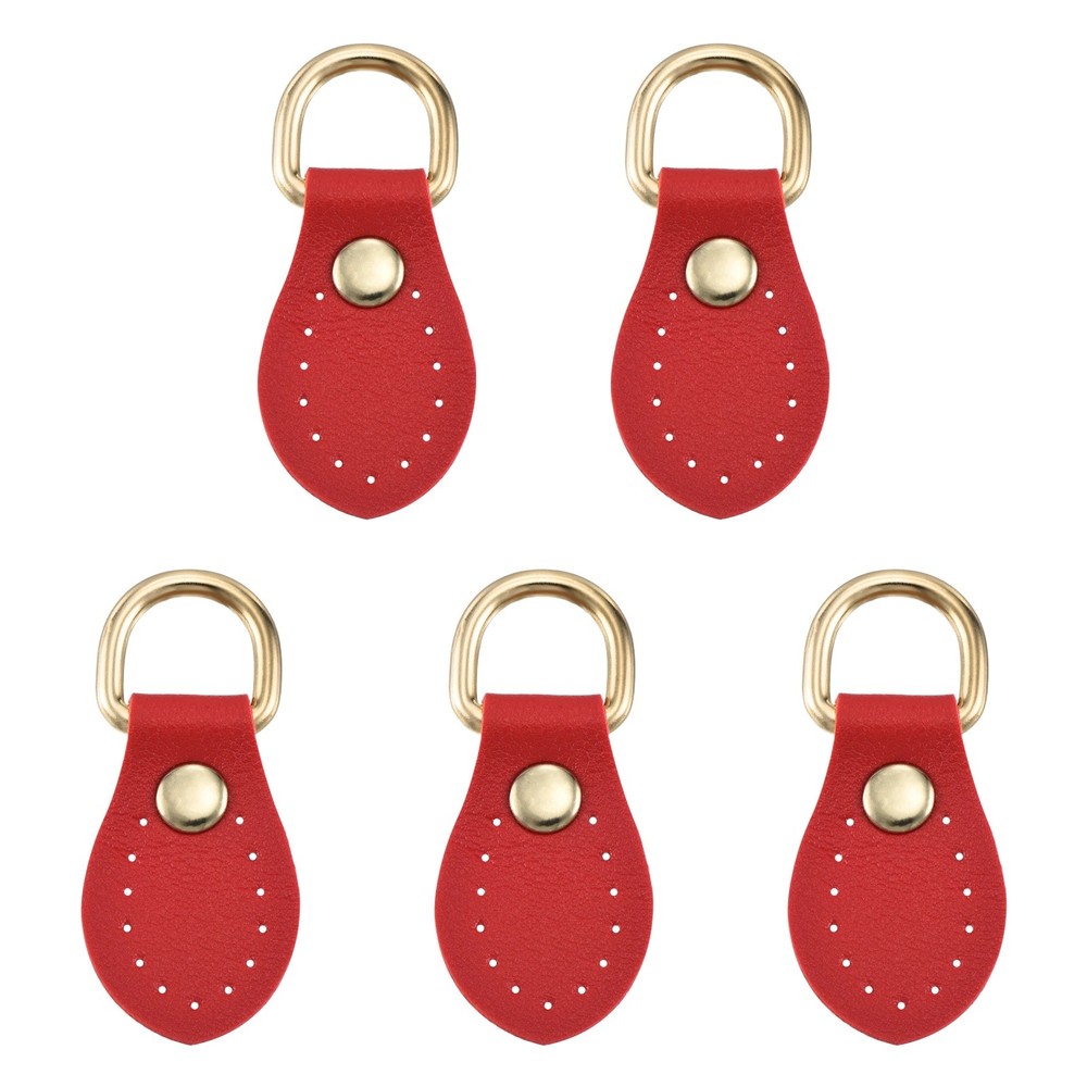 5 Belt Hooks Belt Mount Bag, Red
