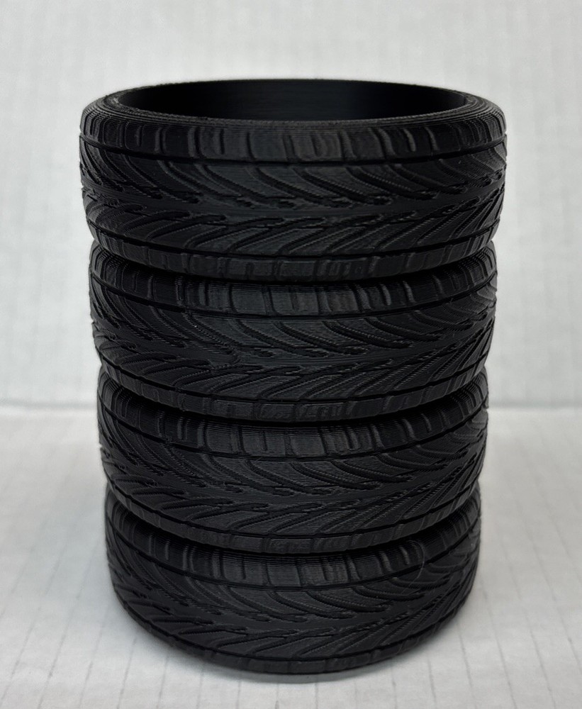 Tire Stack shaped Pen / Pencil Holder for counter or desk