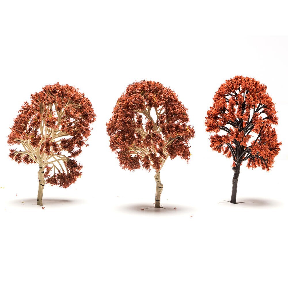 Menards Goldline Train Layout Scenery - 9 Deciduous Trees or 6 Fall Trees