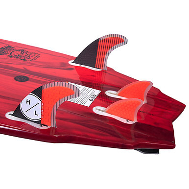 Hyperlite Wingman 4 Fin Set w/Key