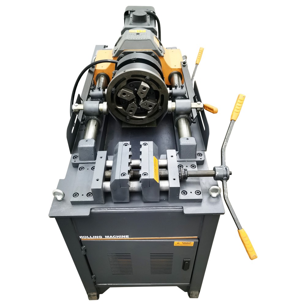 Full-automatic Steel Bar Straight Thread Rib Stripping Rolling Machine 220V