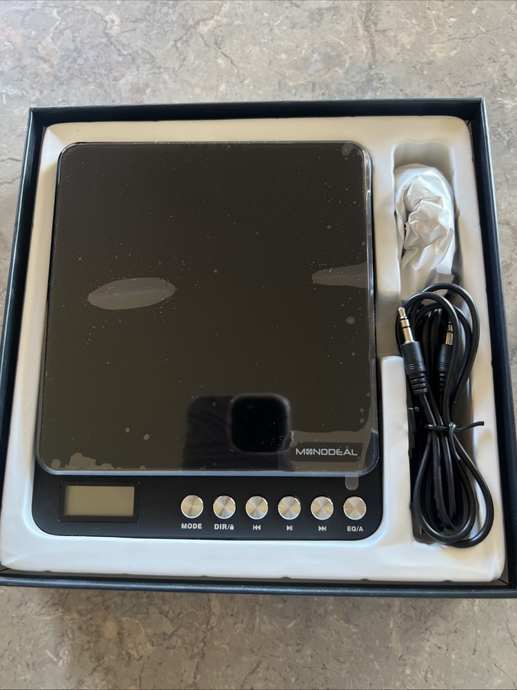 Portable CD Player w/ Built-in Speakers