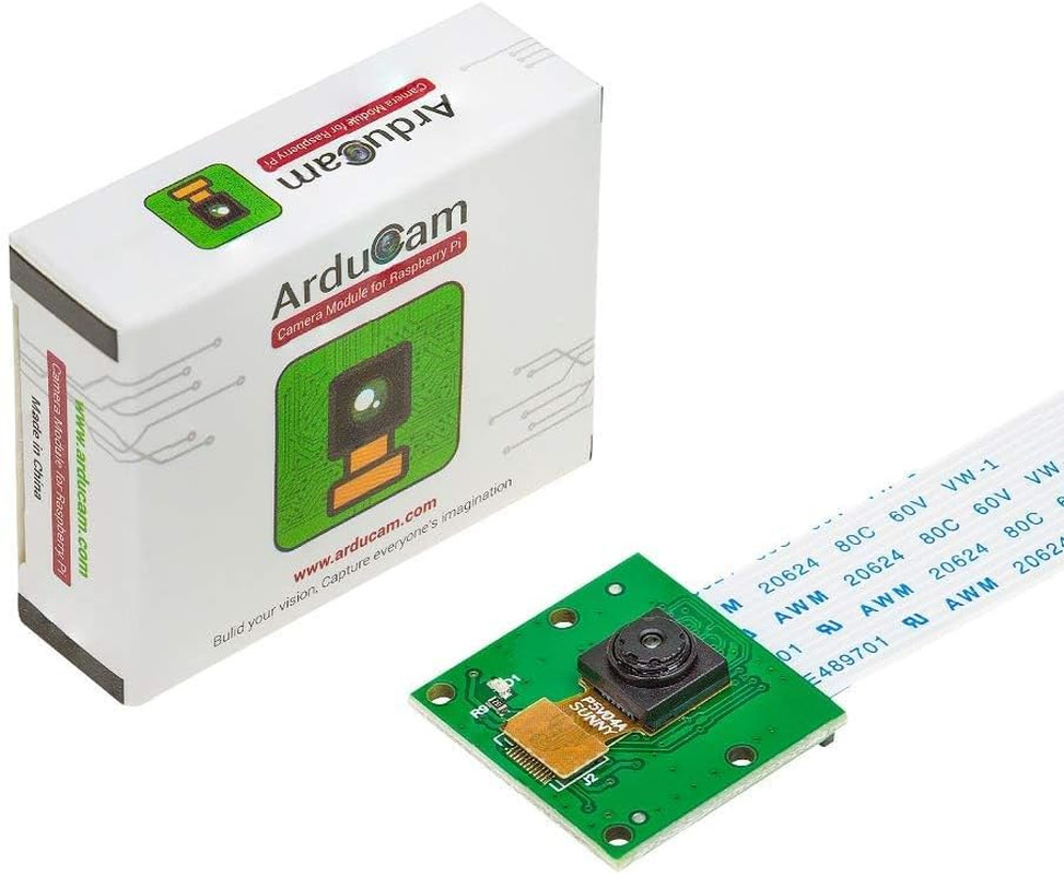 5MP Camera for Raspberry Pi, 1080P HD OV5647 Camera Module V1 for Raspberry Pi5/