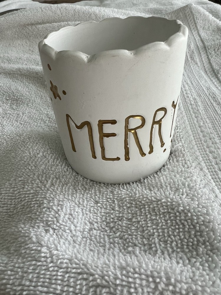 Cactus Planter Merry Christmas