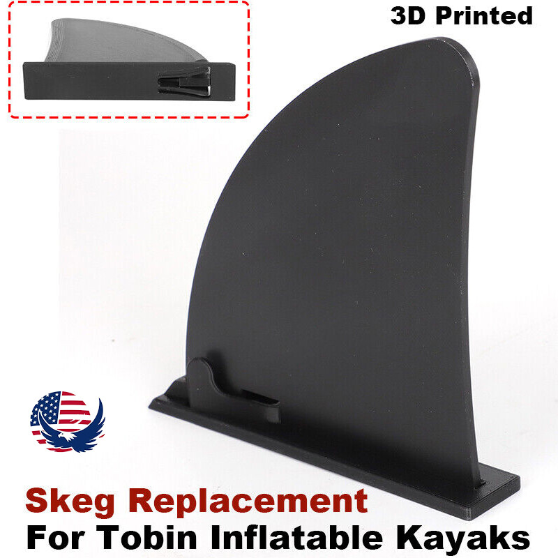 For Tobin Inflatable Kayaks Skeg Support Bracket Replacement - 3D Printed PLA US