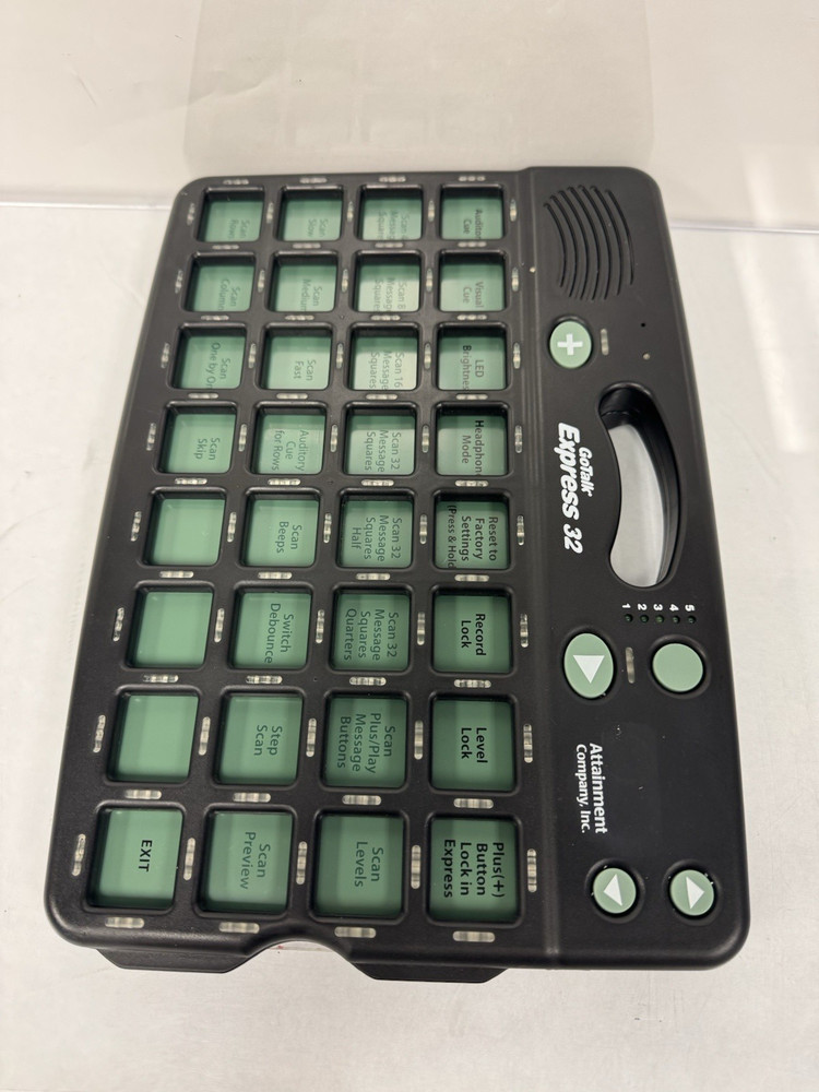 Attainment Company GoTalk 32+ Digital Recorder Playback / Tested Working