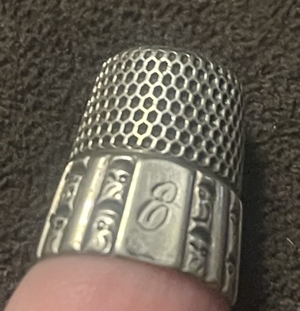 VTG Sterling Silver Thimble