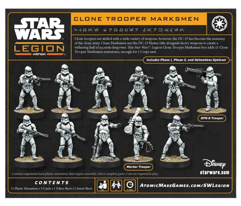 Star Wars: Legion - Clone Trooper Marksmen