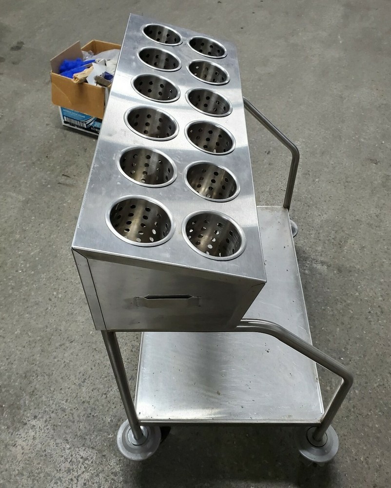 Servolift Silverware Dispenser Cart 12 Hole
