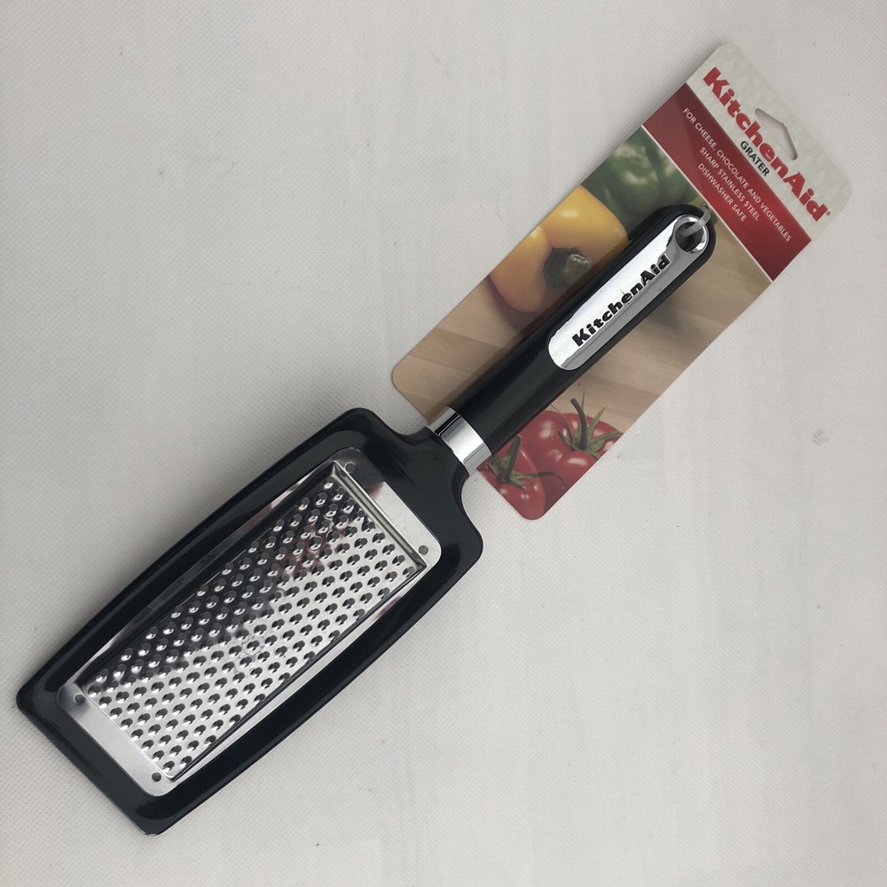 New KitchenAid Classic Black Flat Grater