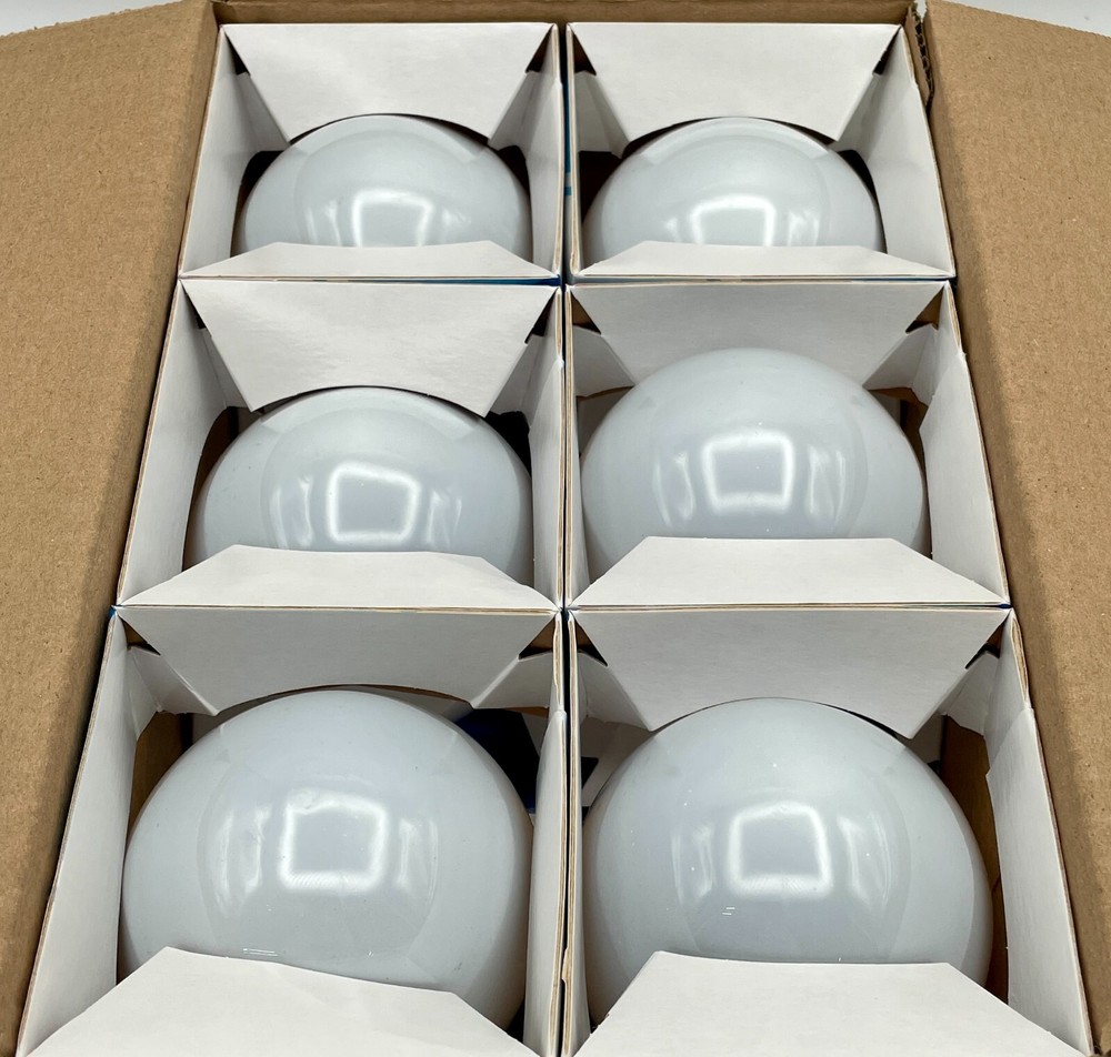 6-Pack Globe Light Bulbs, Smart Living, G25 Soft White 40 Watt