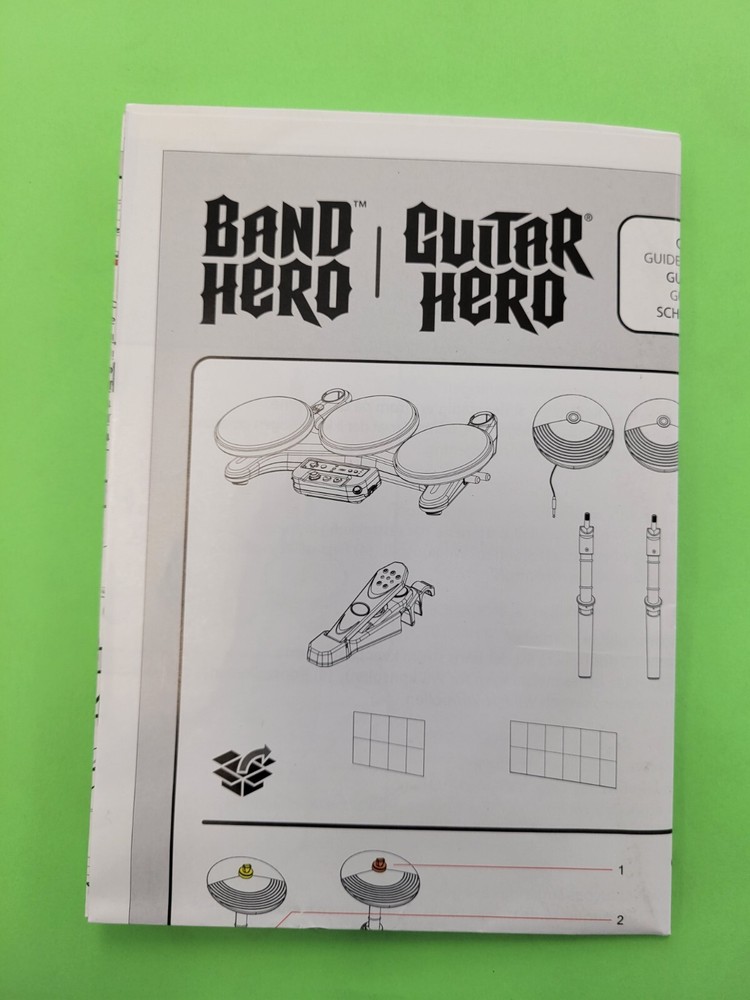 Band Hero/Guitar Hero Quick Start Guide