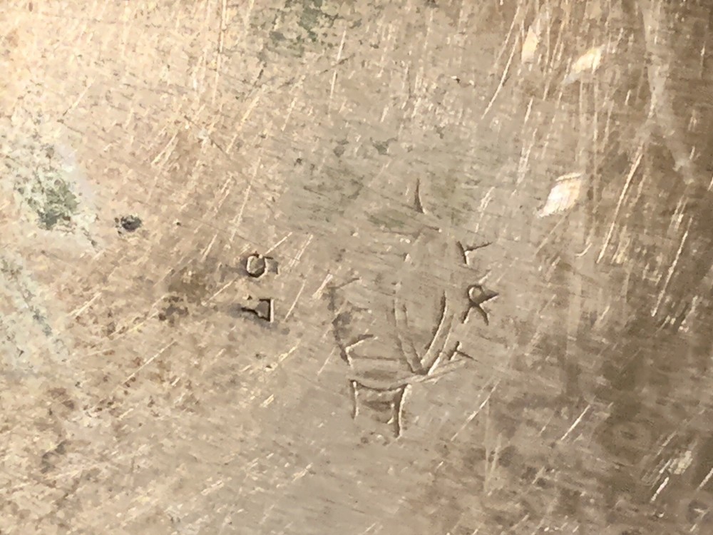 Unknown Untested Hallmark Oval Platter Silver? Plated?