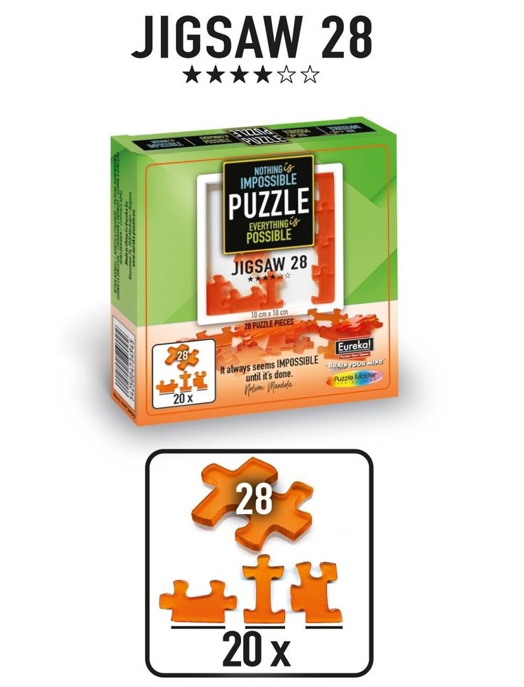 Impossible Jigsaw 28 - Hanayama Company Puzzle