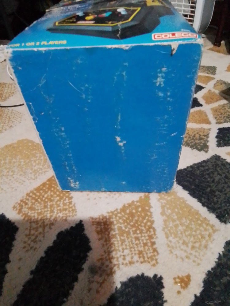 1982 Coleco Pac-Man Mini Arcade Version With Original Box. Works Great.
