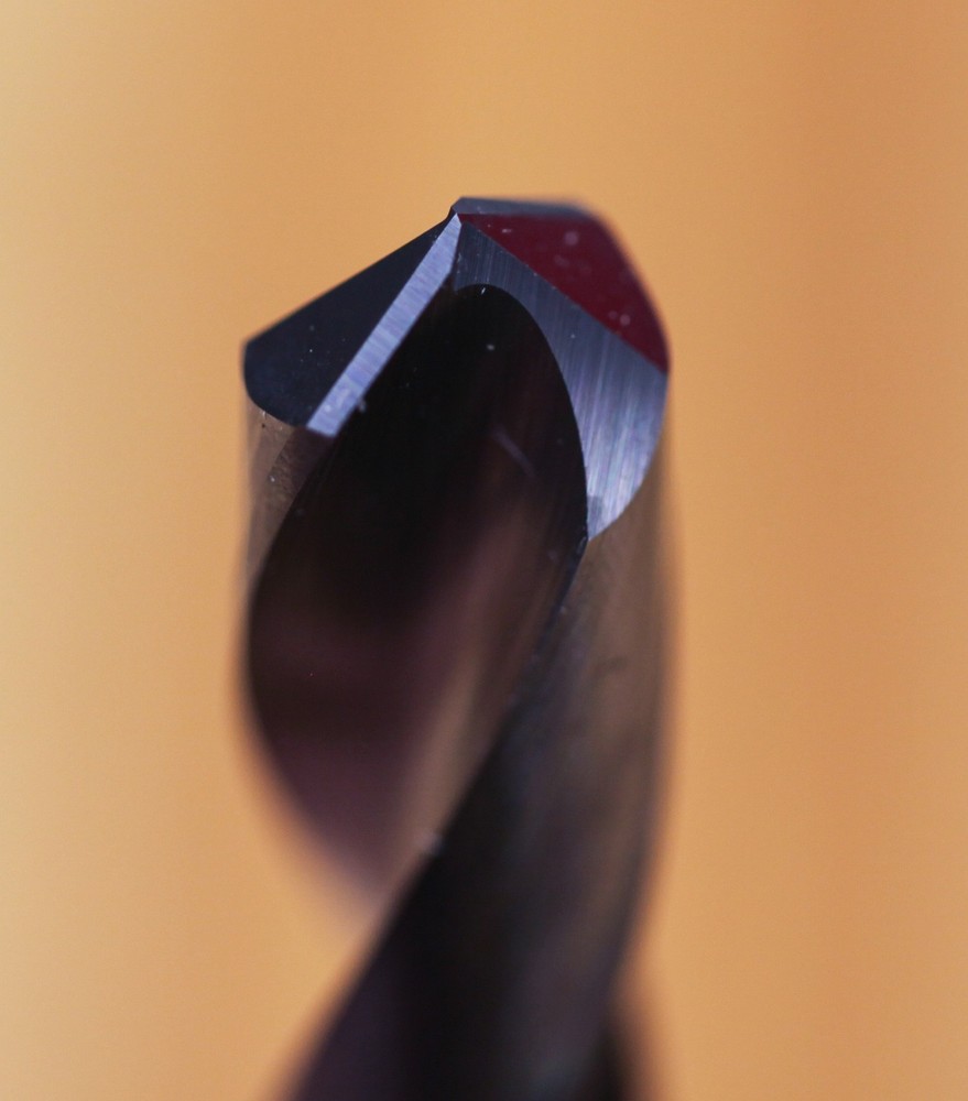 DRILL MONSTER Jobber Drill Bit, Solid Carbide, Bright, 1/2", 450-105000