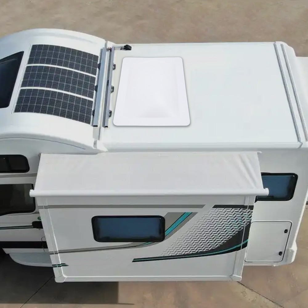 Premium RV Skylight Replacement - Durable White PC Dome for Campers
