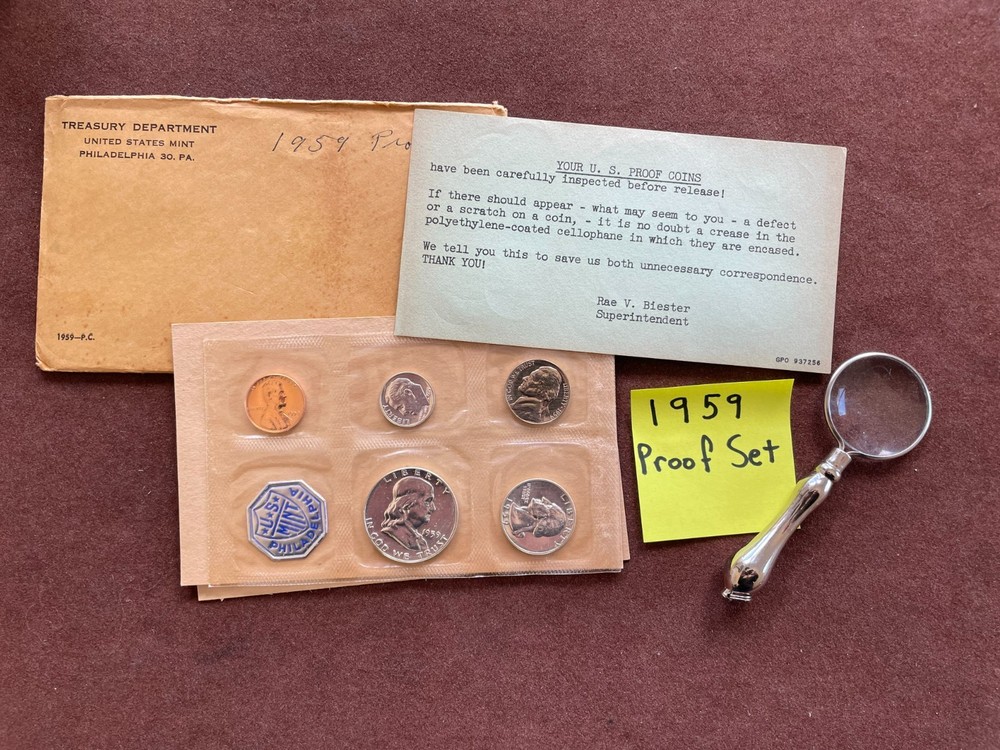 1959 US SILVER PROOF SET