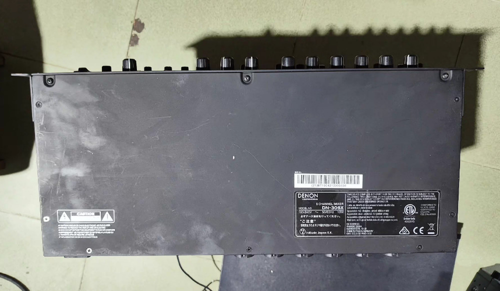 1pcs DENON DN-306X 6-channel mixing console