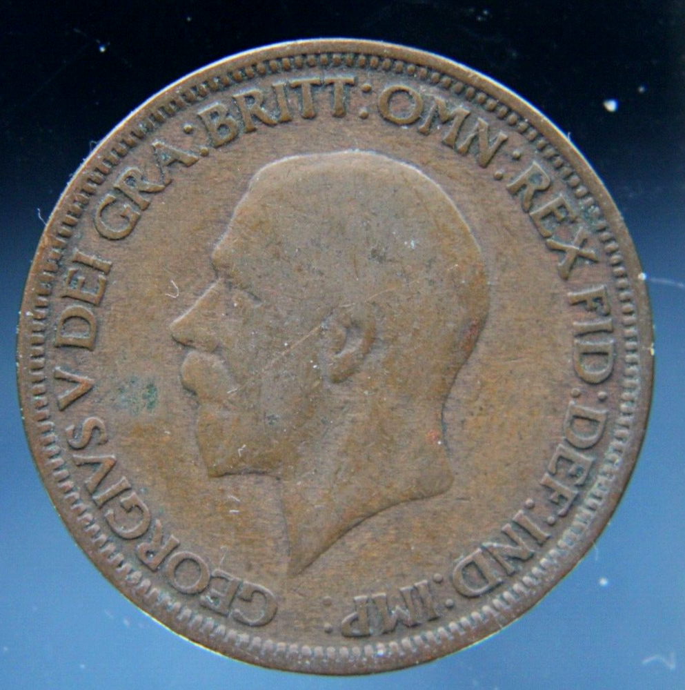 Great Britain, Half Penny, 1931 bronze coin