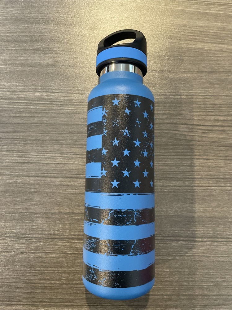 FORGE FORWARD Tundra 20 oz. Bottle. Blue