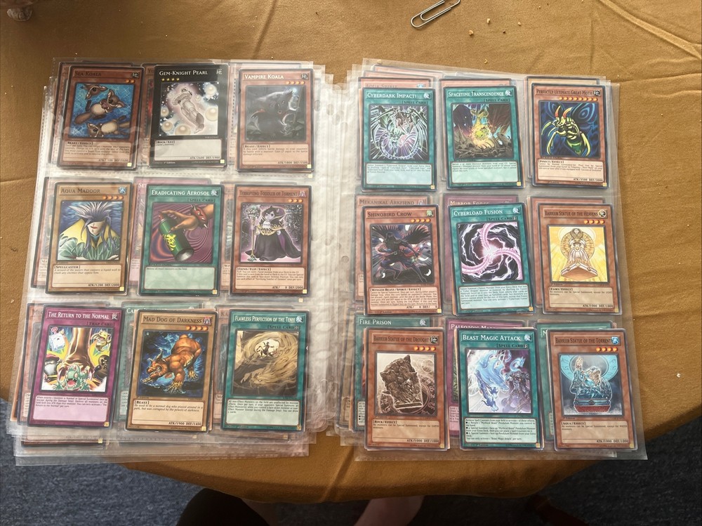 🔥🔥🔥🔥Yugioh 11 Page Binder Collection