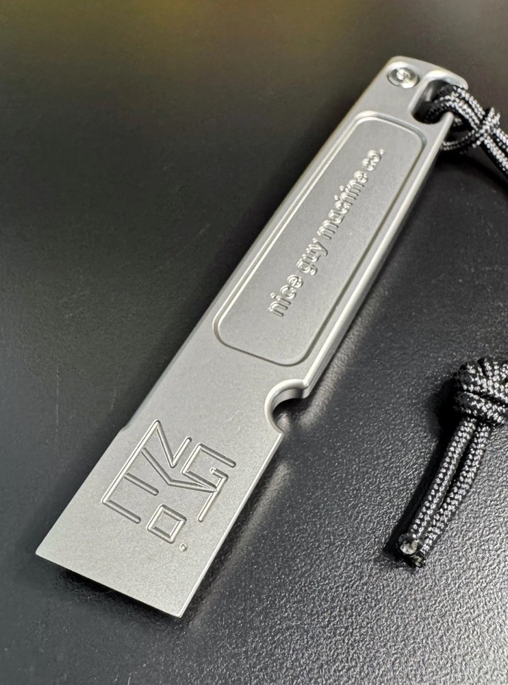 NEW! Nice Guy Machine Co. The Wraith Prybar