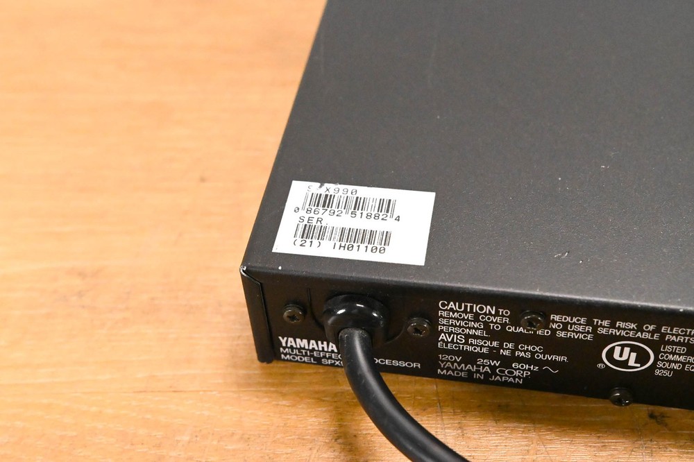 Yamaha SPX990 Multi-Effect Processor CG01Z5P
