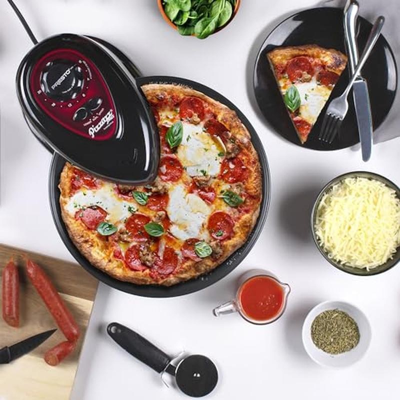 03430 Pizzazz Plus Rotating Oven, Black