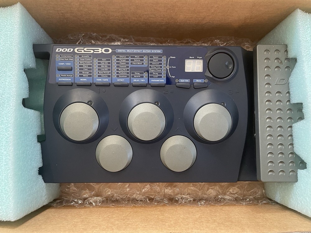 DOD GS30 Digital Multi Effect Guitar System Rare Vintage Effects Processor