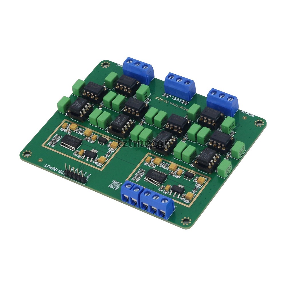 PCM1794A DAC Decoder Board Balanced HiFi Parallel Board 24Bit 192KHz Gold-plated