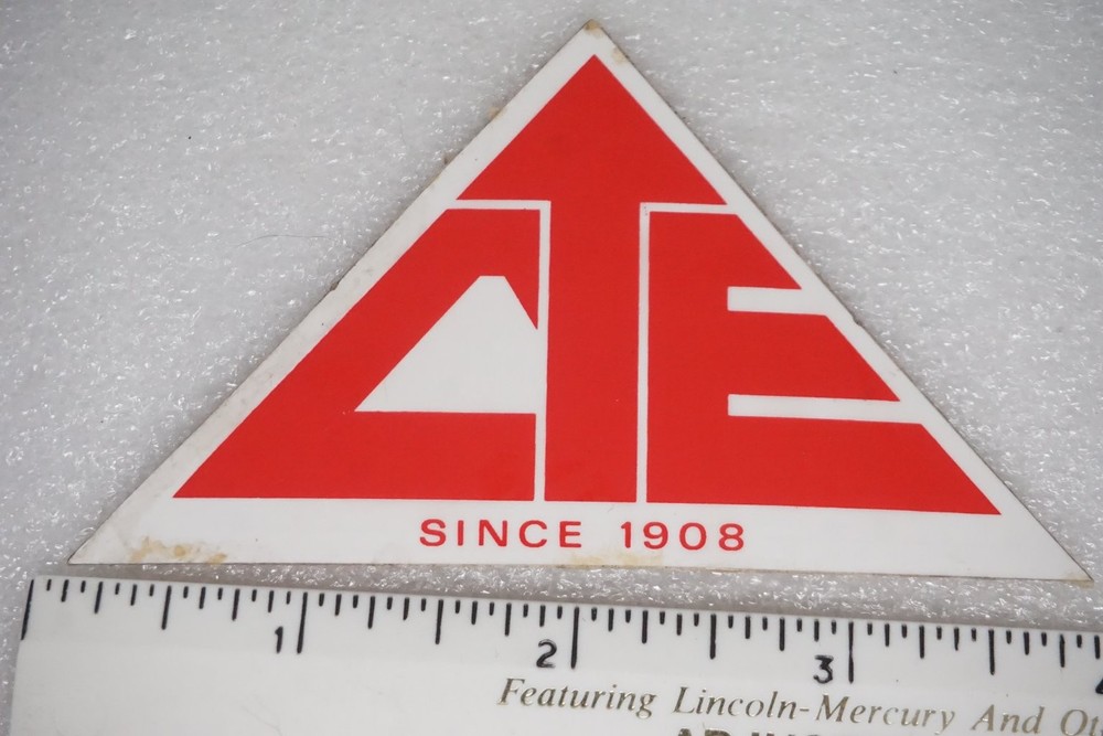 CTE Decal Sticker Equipment Mining Since 1908 Hard Hat Logo
