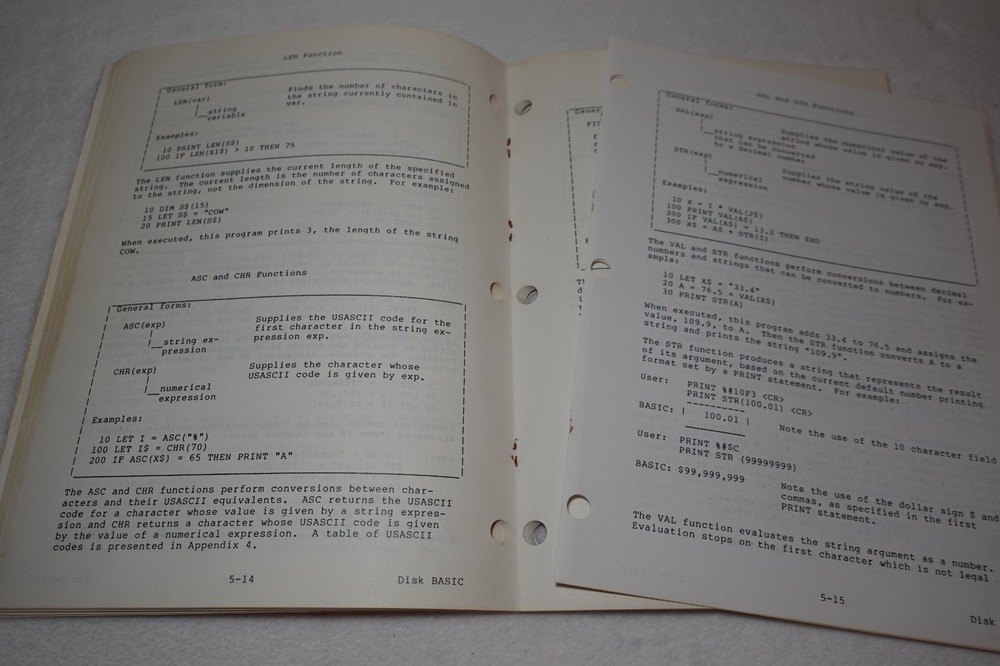 Processor Technology Extended Disk BASIC 1978 Vintage Original User's Manual