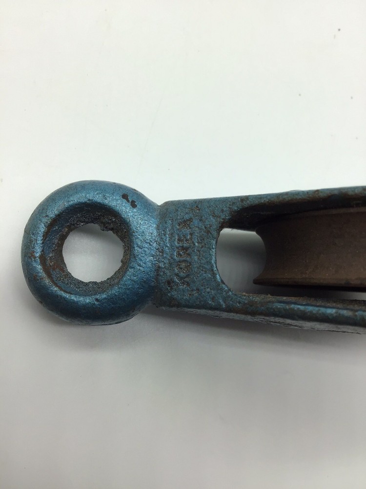 vintage 2” Pulley Block, Korea