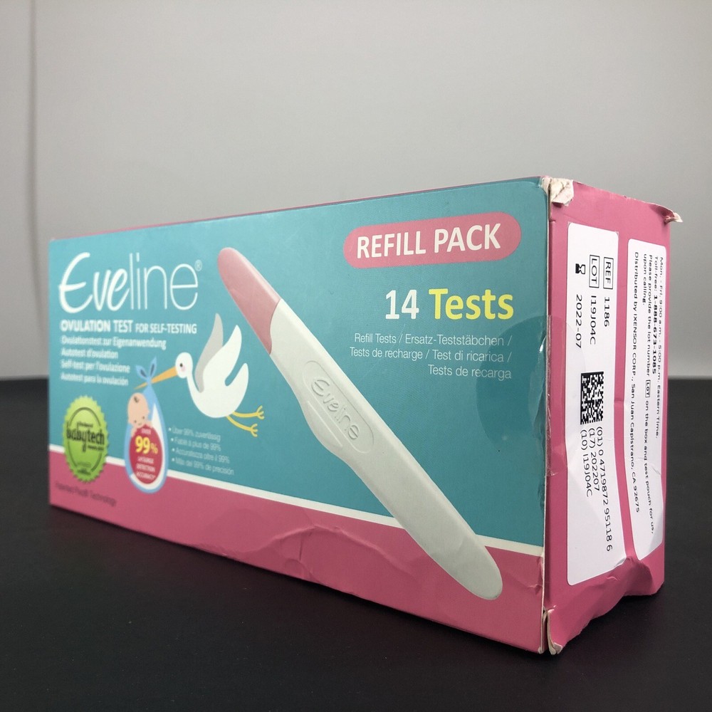Eveline Digital Ovulation Test Refill Pack - 14 Test Sticks