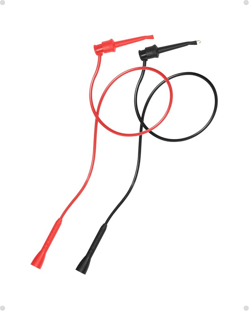 Mini Test Hook Clip with 2mm Jack Fits 2mm Probe Multimeter Easy Connection