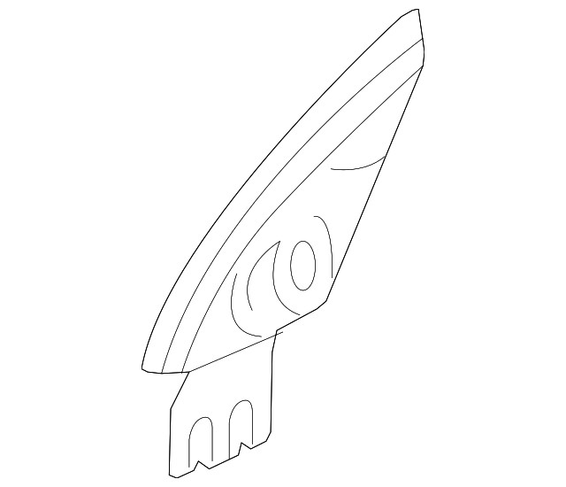 Genuine GM Upper Trim 21993423