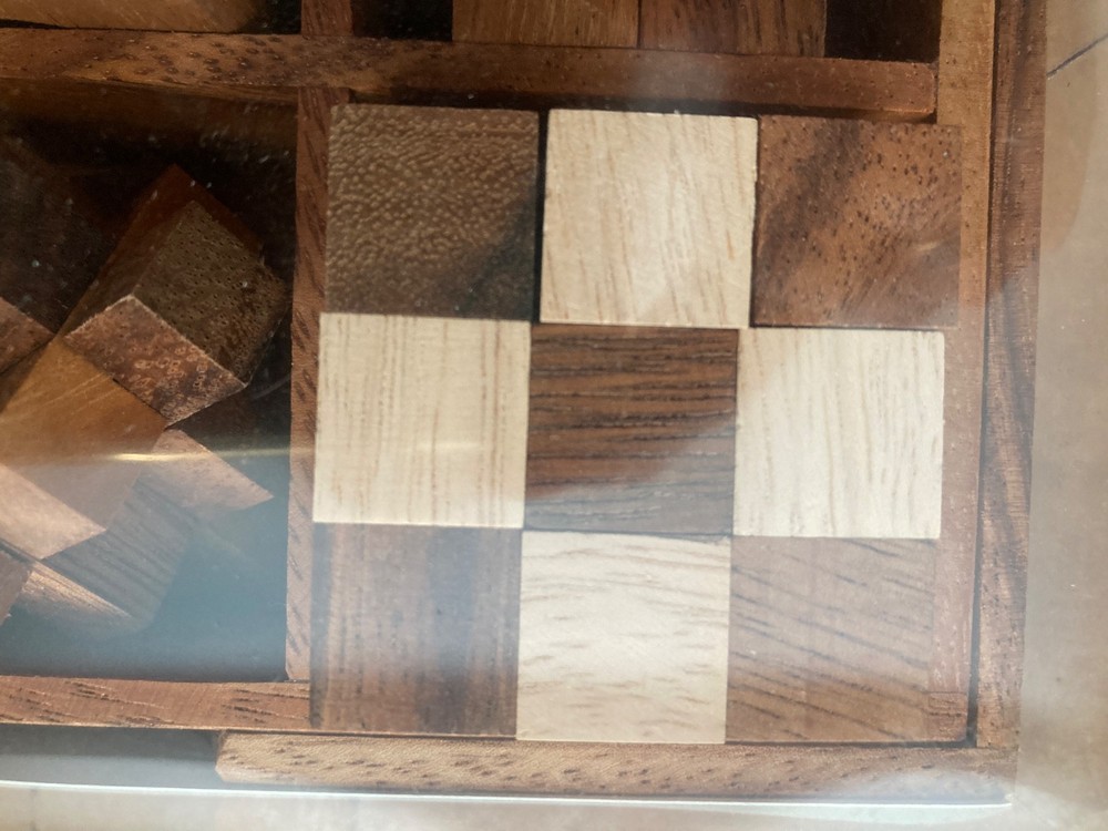 6 Wooden Brain Teasers Collection