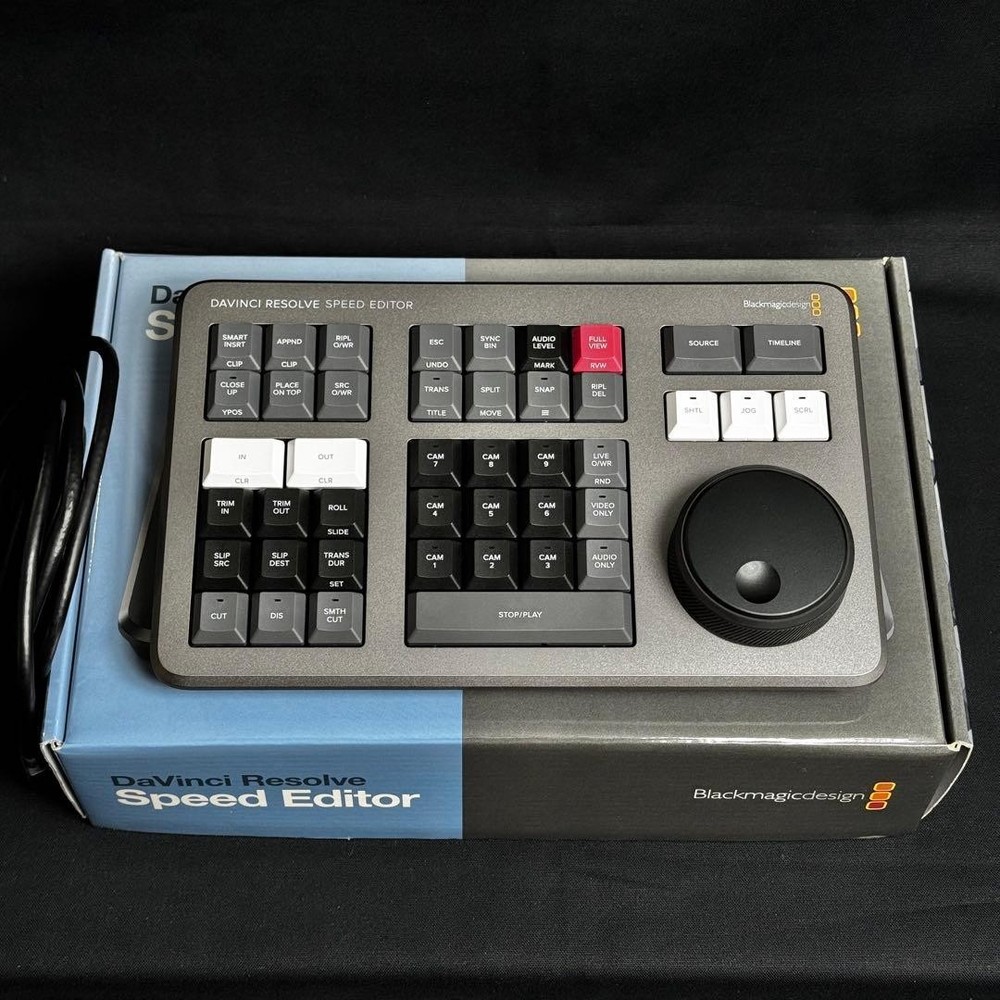 DaVinci Resolve Speed Editor Blackmagic Design Tested NO LICENSE SOFTWARE