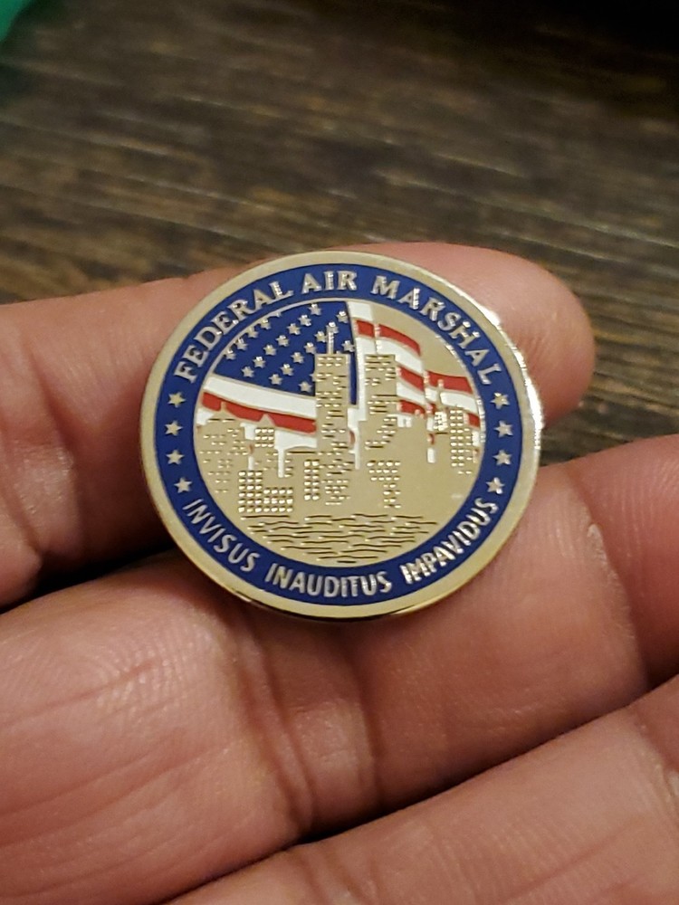 New York Federal Air Marshal 9/11 Pin