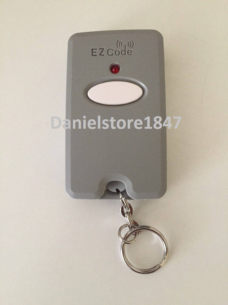 10 DIGIT PINS EZ CODE MINI REMOTE CONTROL GARAGE DOOR GATE OPENER TRANSMITTER