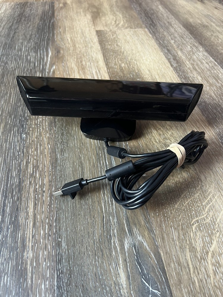 Microsoft Xbox 360 Kinect Sensor Bar Black Model 1414 Tested & Working