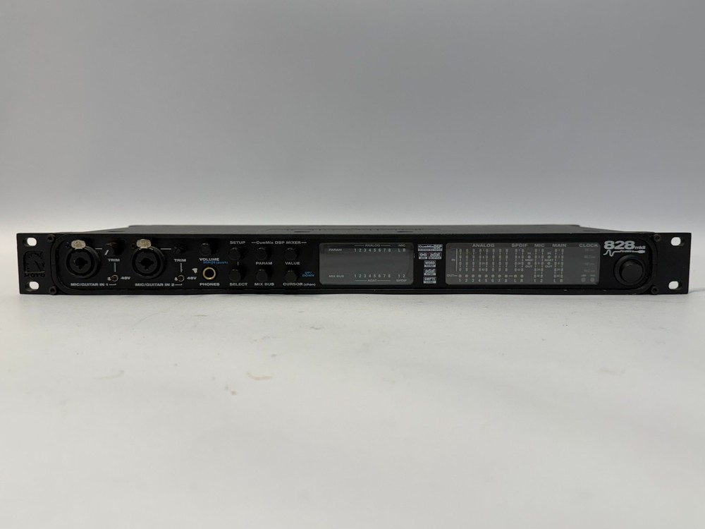 MOTU 828 MKII FireWire Audio Interface – Powers On, Untested – AS‑IS