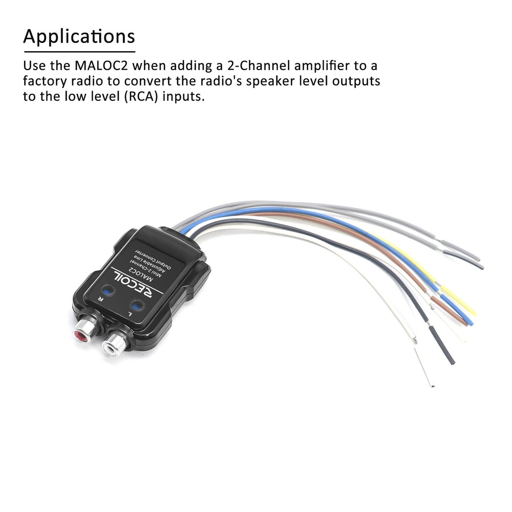 RECOIL MALOC2 2-Channel Adjustable Micro Line Output Converter