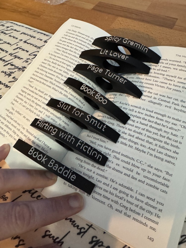 Bookish Page Holders | 3D Printed Book Accessories for Readers