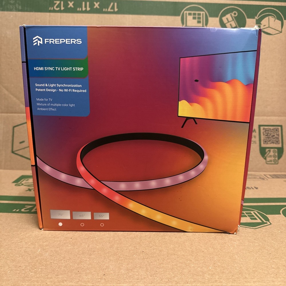 LED Backlight, Flowing Color Light Strip, HDMI Sync, RGBICCW Smart Gradient