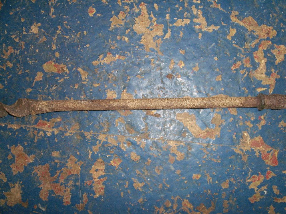 Vintage Mining Auger, Original, 62" in Length